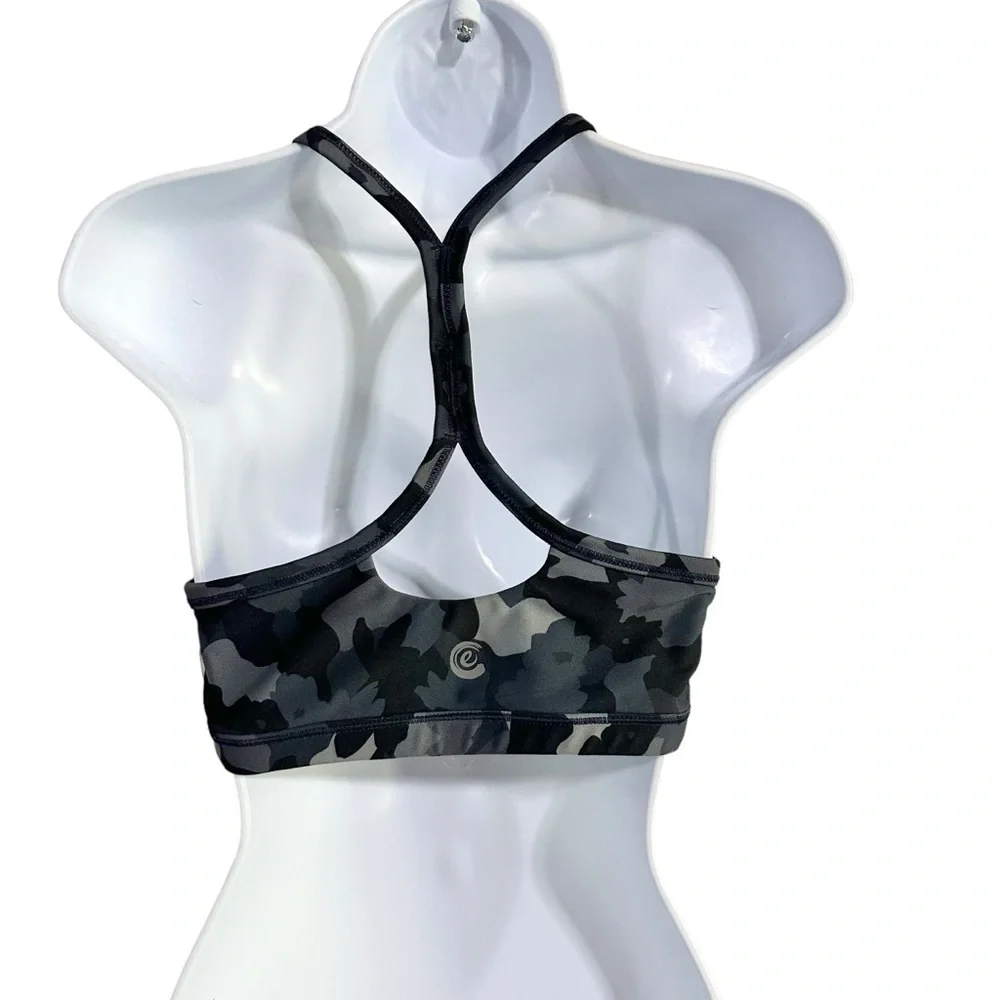 Calme by Johnny Was Camo Print Endurance Sports Bra II Size M New